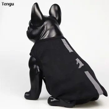 

French Bulldog Vest Clothes stickers tide brand cat and dogs pet clothes summer thin section sports style vest Xuena Run T-shirt