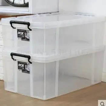 

660l Finishing Box With Covered Deep Plastic Transparent Thickening Receiving Box Large Size
