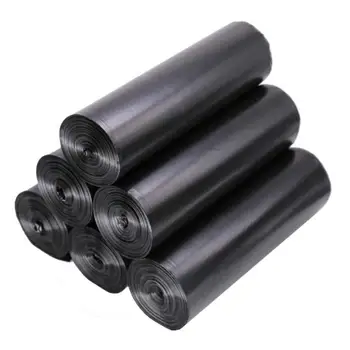 

Durable 1 Roll 60x80cm Disposable Kitchen 150pcs Waste Trash Rubbish Pouch Garbage Bags