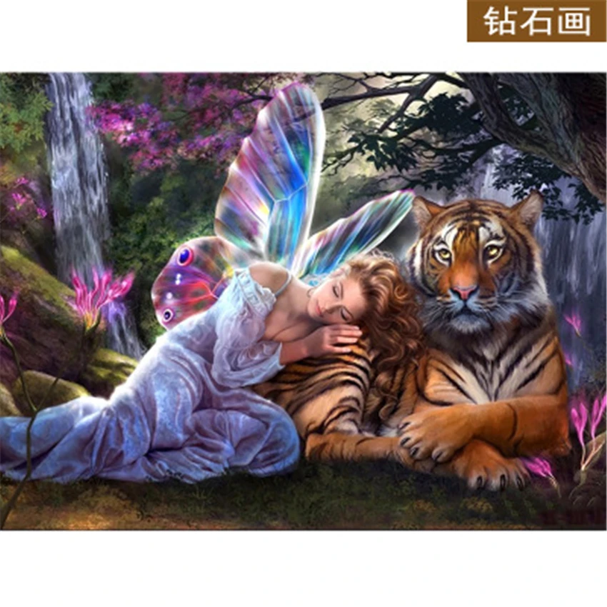 

5D DIY Diamond Painting Fairy Rhinestones Pictures Diamond Embroidery Sale Landscape Diamond desert