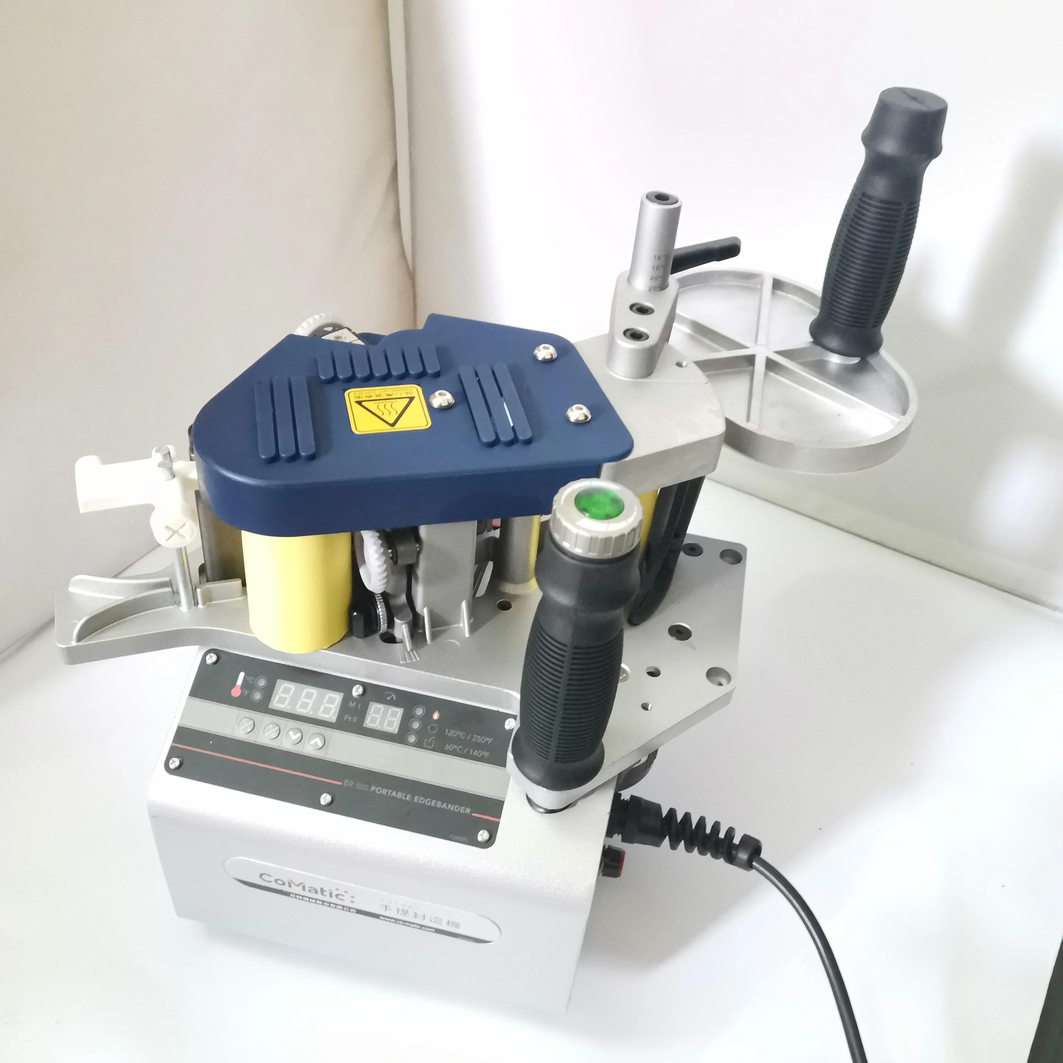 BR500 Portable Manual Curve Woodworking Edge Banding Machine Bander Edgebanders