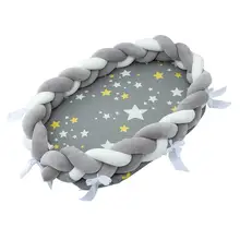 Детское гнездо кровать бионическая кроватка портативная съемная и моющаяся кроватка дорожная кровать для детей Детская Хлопковая Колыбель