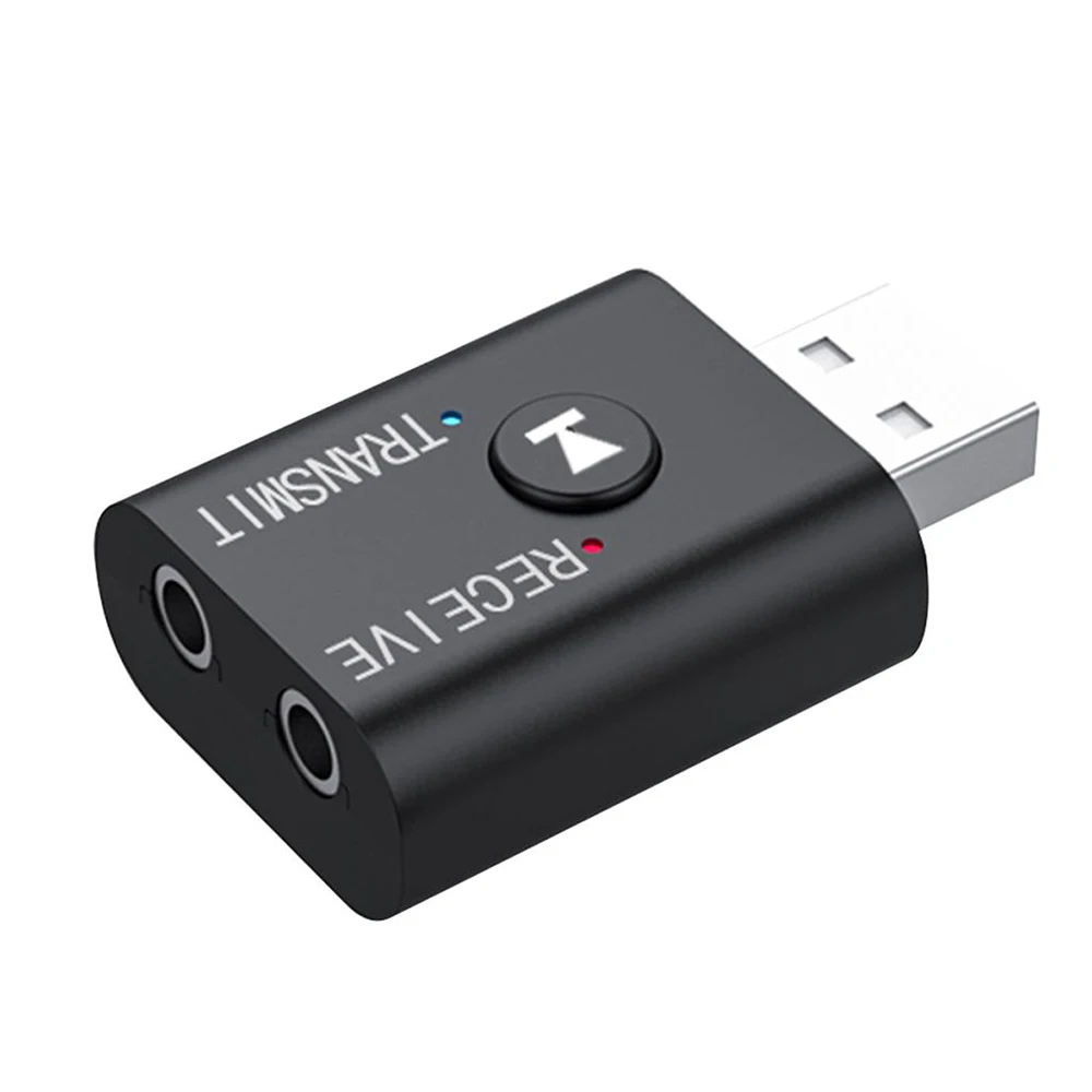Мини Bluetooth V5.0 аудио приемник передатчик Mini стерео AUX USB 3 5 мм Jack для ТВ MP3 компакт