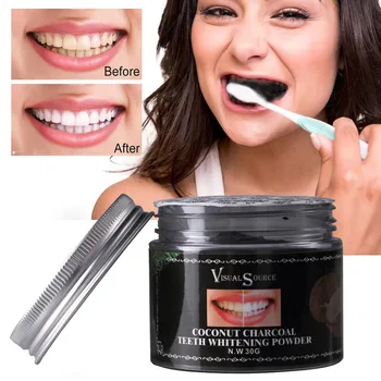 

Herb Coconut Toothpaste Whitening Teeth Remove Halitosis Plaque Dentifrice Coconut Shell Powder Whitening Tooth Powder 30g