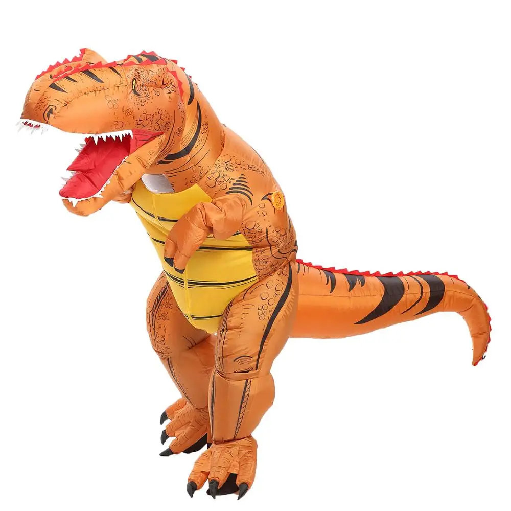 Костюм динозавра T rex Trex для взрослых на Хэллоуин женщин и мужчин карнавальный