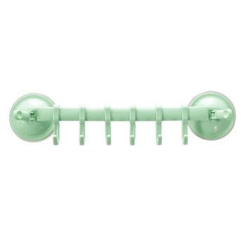 

2020 NEW Plastic Suction Cup Kitchen Hanger Storage Box Bath Towel Towel Bathroom Hook Cooking Tool Flexible Storage Rack Shelf