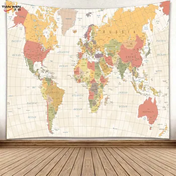 

Map Big Navigation Explosion Map Tapestry Digital Printing Home Mural Background Wall Decorative Painting Study Hanging Cloth