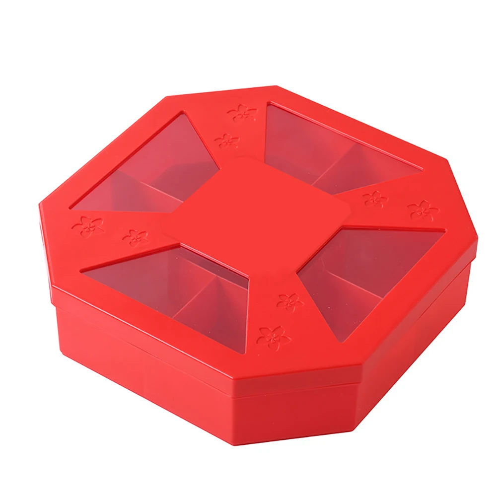 Водонепроницаемый отсек для хранения еды, видимый пыленепроницаемый контейнер, наборный держатель для конфет, для дома с крышкой, вечерние коробки для печенья, поднос для закусок