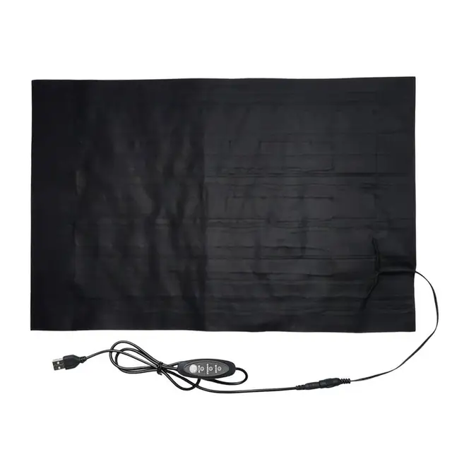 22X40Cm/30X45 Cm 5V 2A Usb Pet Melegebb Fűtőpad Elektromos Téli Meleg Szőnyeg Állatokhoz Fűtés