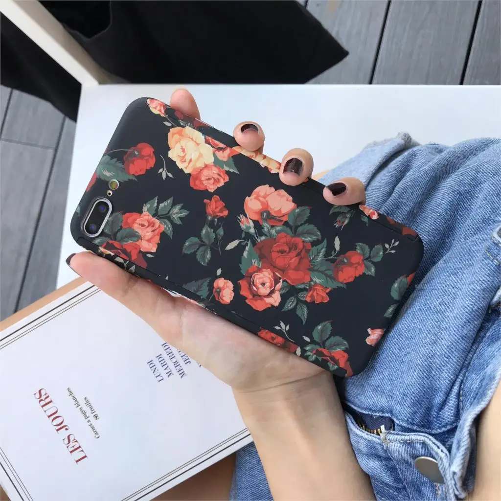 51 360 чехол с милым рисунком том Джерри для iPhone X, XR, XS, Max, 6, 6 S, 7, 8 Plus, 5, 5S, SE, тонкий жесткий чехол с изображением аниме i Phone Cat mouse, стекло - Цвет: 51