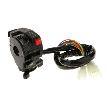 

Left Handlebar Start Hi-Lo Headlight Kill Switch Assembly Horn Kill button Starter Switch for Kazuma Falcon Panda 110-250cc ATV