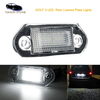 

2x 18 SMD LED Error free led license plate lights for Golf 3 Skoda Octavia I Combi 1996-2010 Jetta 3 Vento