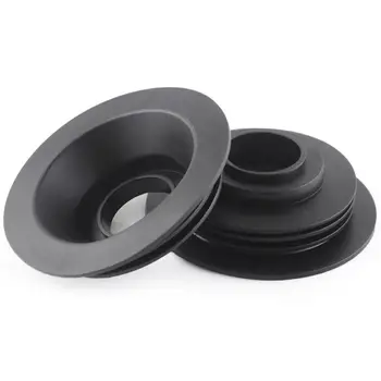 

LumiParty 2Pcs Rubber Dust Cover For Car Motorcycle LED Headlight Kit Bulb H1 H3 H4 H7 H8 H9 H11 Led Chip Black Shell