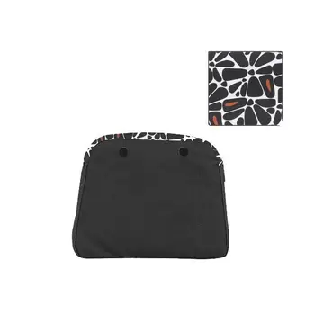 

Obag inner bag reverse Stone printed fabric