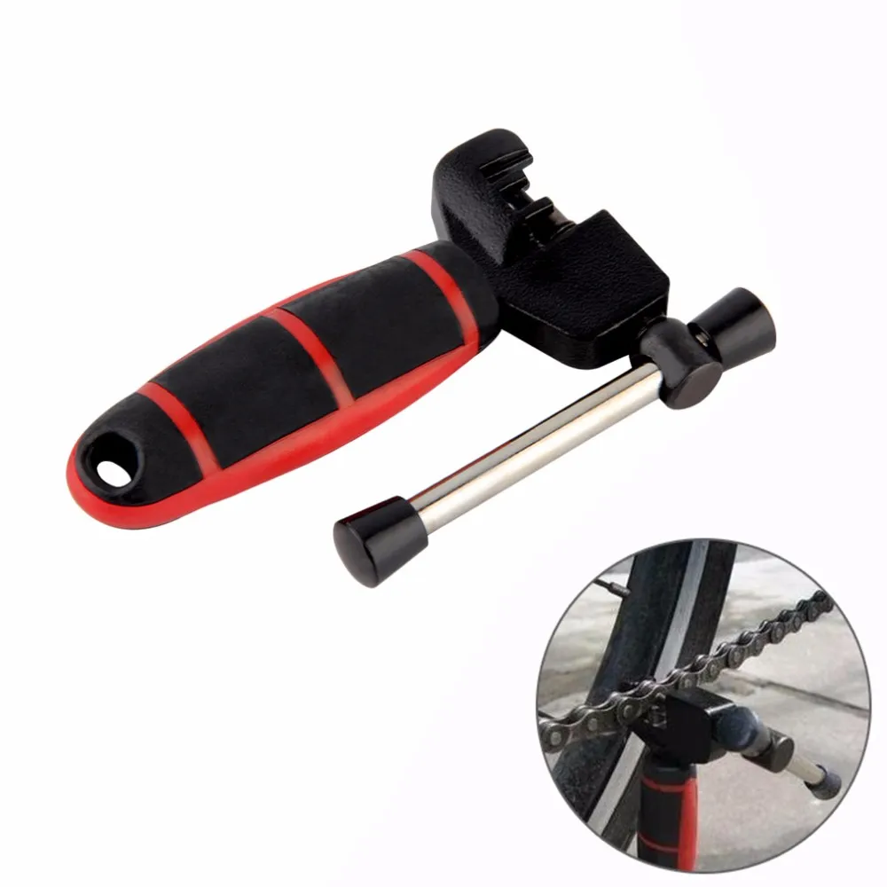 1pcs Mini Bicycle Bike Cycling Steel Cut Chain Splitter Cutter Breaker Repair Tool Two Tone Grip For Comfortable Handling New