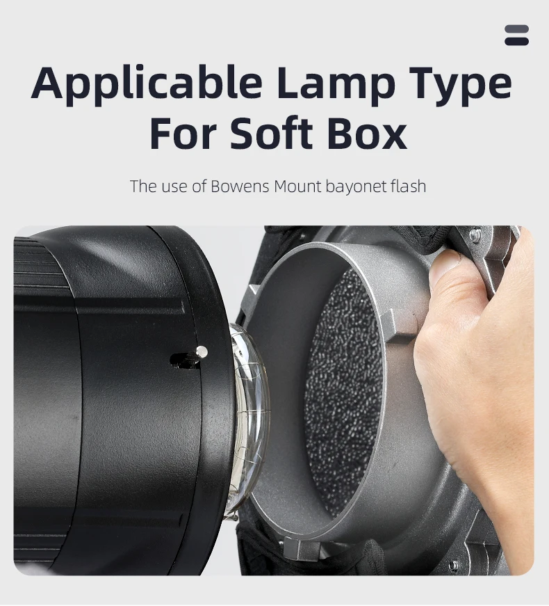 22x90CM Softbox Bowens Mount With Honeycomb Grid Soft Box Photography Accessorie