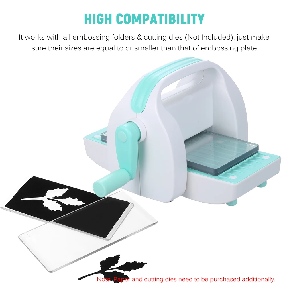 US $33.59 HandCranking Die Cutting Embossing Machine Paper Card Cutter Embosser Scrapbooking DIY Tool Home Decoration
