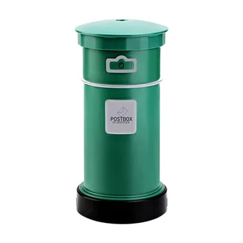 

Post humidifier USB 3-in-1 Mini air humidifier Retro Postbox Mailbox Humidifier Silent Fan LED Light Aroma Diffuser