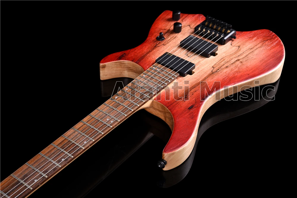 Afanti музыкальная фабрика Безголовый стиль Ash Body Электрогитара(AWT-721