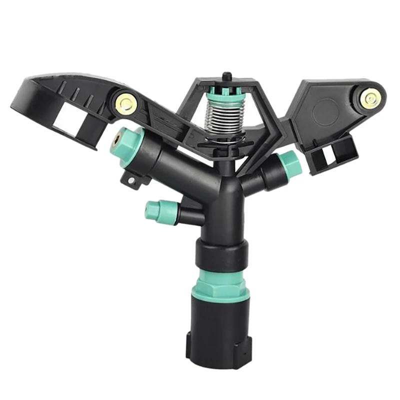 

1 Inch Three Nozzles 360 Degree Rotating Spray Water Nozzle Plant Watering Dripper Sprinkler Lawn Irrigation Tools