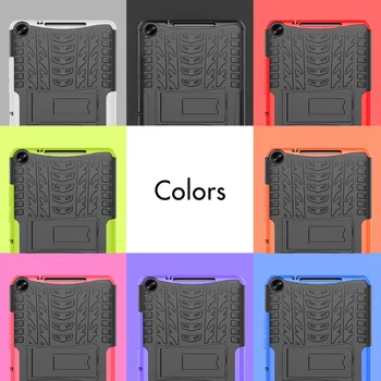

For HUAWEI Mediapad M5 Lite 8.0 inch Hybrid Rugged Hard Rubber Stand Case Cover
