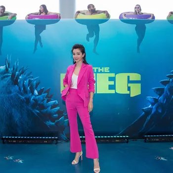 

Women's suit new women's double-breasted suit 2 piece set suit blazer with pants women's business casual professional wear suits