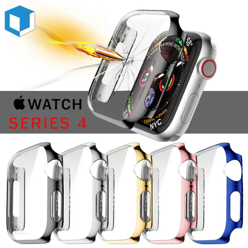 

Apple Watch Series 4 Full Protective Case Screen Protector Cover iWatch 40 44mm