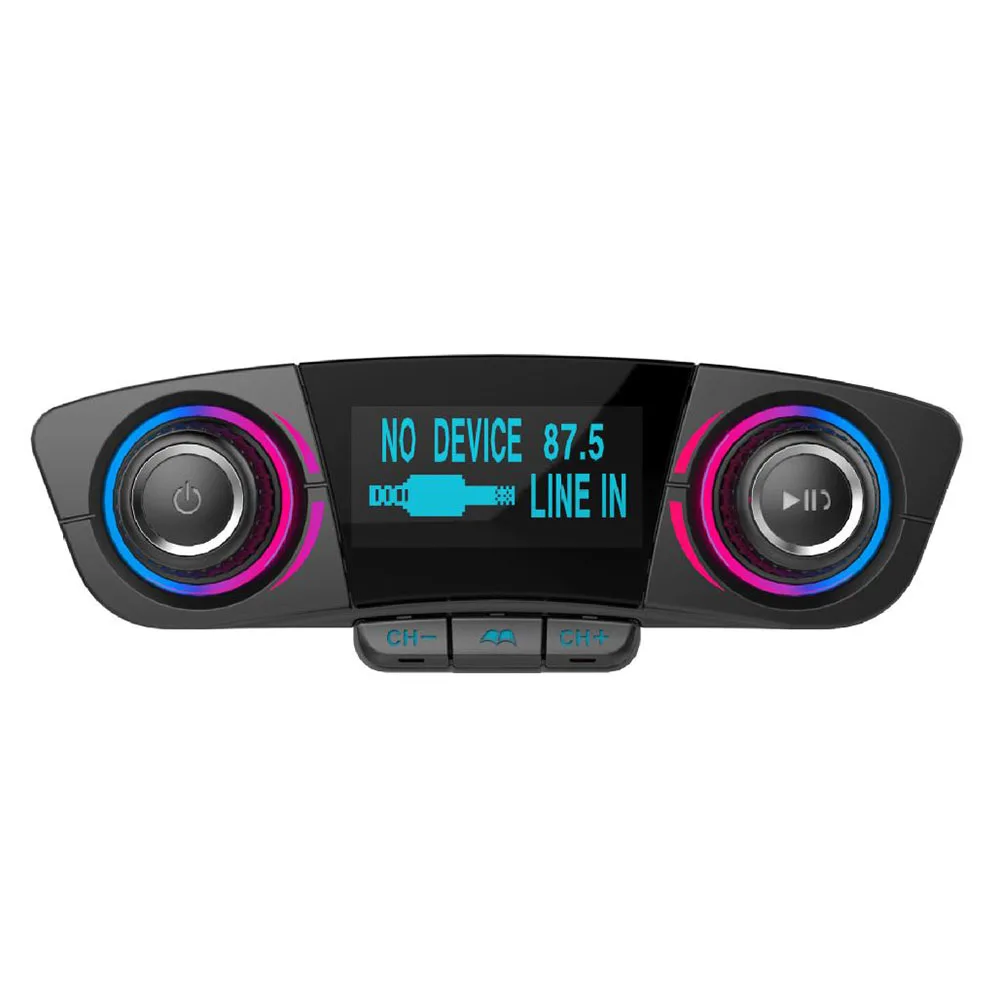 Handsfree автомобильный fm-передатчик умный модулятор зарядки Bluetooth зарядное устройство MP3-плеер двойной USB аудио комплект BT06