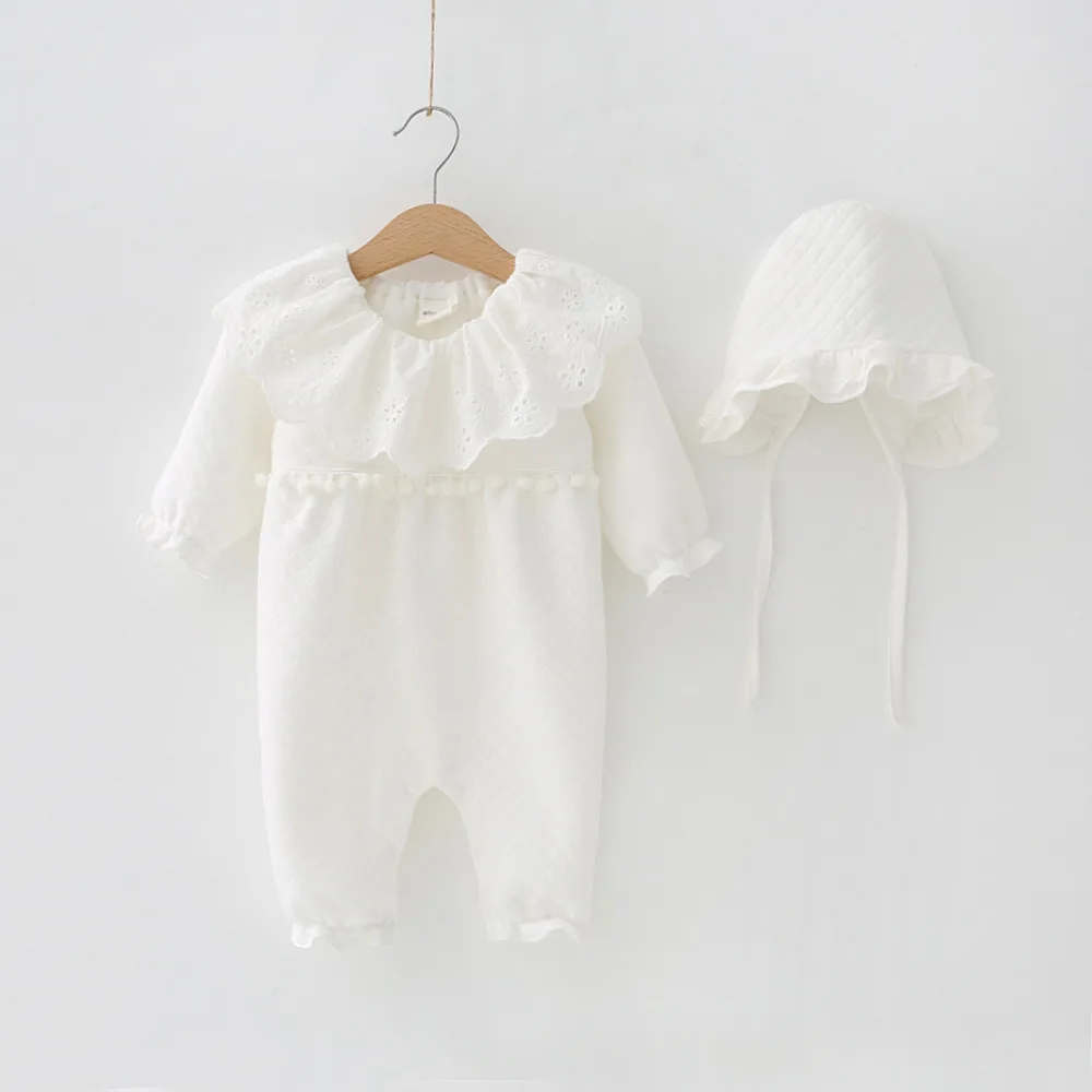 

New Style Set Baby Clothes Pure Cotton Romper Crawling Clothes Spring And Autumn Winter Style Baby Onesie Thick