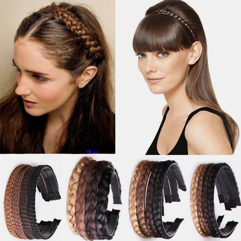 

Adjustable Head Band Women Twist Hairbands Toothed Non-slip Headbands Fashion Bezel Headwear Girls Braid Hair Accessories