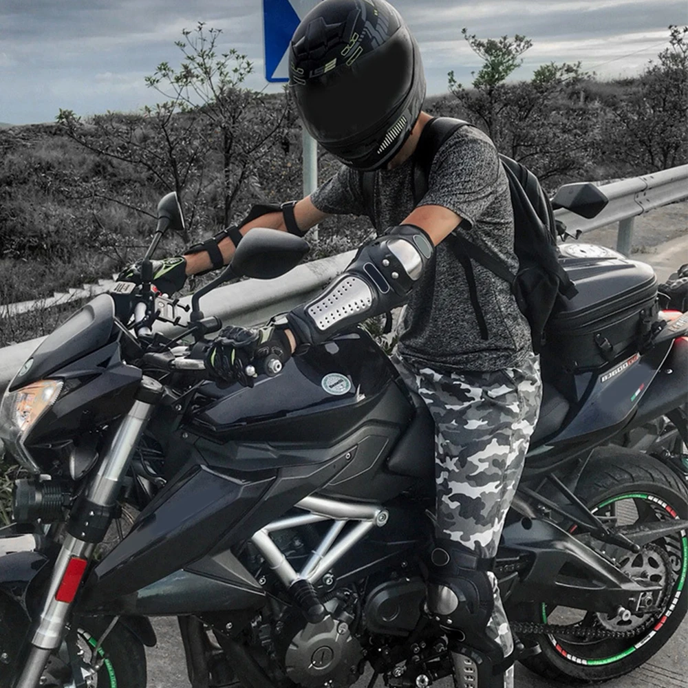 Комплект наколенников для мотокросса комплект из 4 твердых накладок на колено