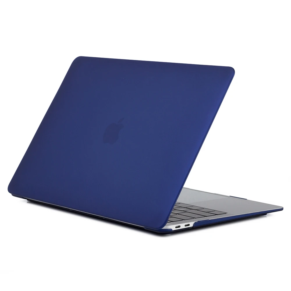 Новый матовый прозрачный чехол для Apple Macbook Air Pro Retina 11 12 13 15 дюймов сумка ноутбука