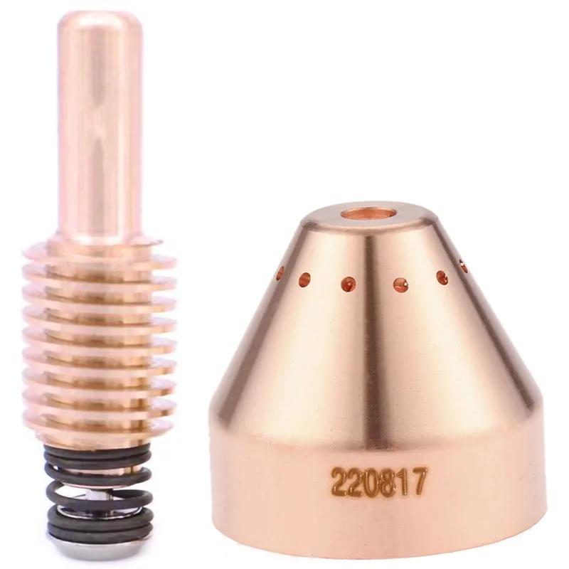 

W.S 220842 220816 220817 Electrode Nozzle 85A Shield 20+20+5 Plasma Cutter Torch Consumable Kits 45Pc