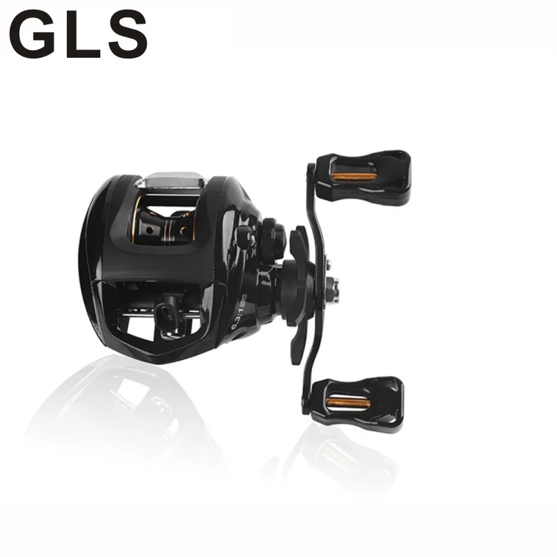 

2023 NEW brand left and right hand water drop wheel 12+1 bearing weight 190g ultra-light weight magnetic brake fishing reel