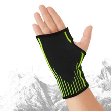 Поддержка ладони, нейлон, спандекс, латекс, фиксатор запястья, рукав, браслет, обертывание, защита для велоспорта, баскетбола