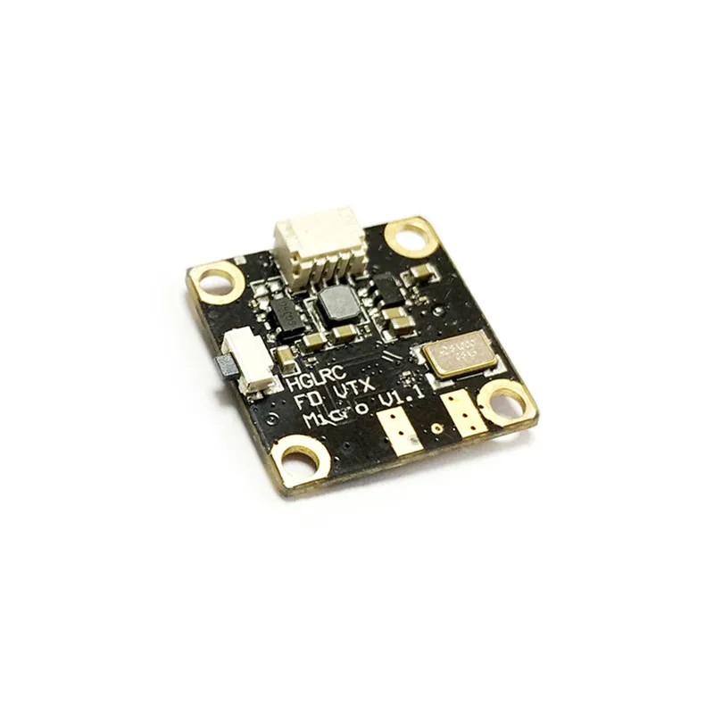 

HGLRC FD VTX Micro 48CH 16X16mm PIT/25mW/100mW/200mW/400mW Switchabe FPV Transmitter VTX for FPV RC Drone Spare Part Accessories