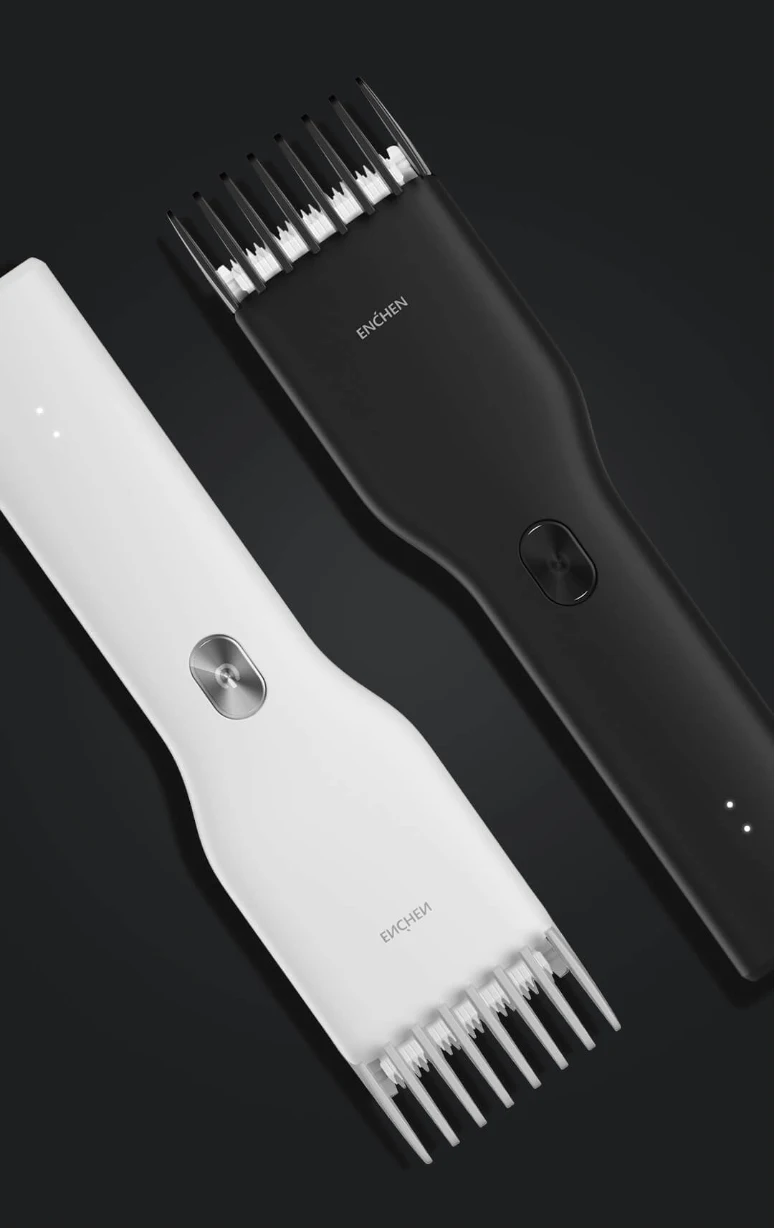 Xiaomi Enchen Boost USB электрическая машинка для стрижки волос двухскоростная керамическая машинка для стрижки волос быстрая зарядка триммер для волос для детей
