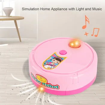 

HIINST 2020 NEW Baby Kid Developmental Educational Simulation Pretend Toy Mini SweeperHome Appliances Toys With Light Music
