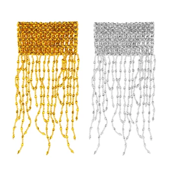 

Belly Dance Bracelet Belly Cuffs Bracelet Dance Wrist Tassels Anklet Fancy Dress party