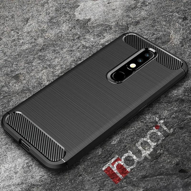 

Thouport Case For Nokia 4.2 Business Carbon Fiber Silicone Fitted Cover For Nokia 4.2 Case