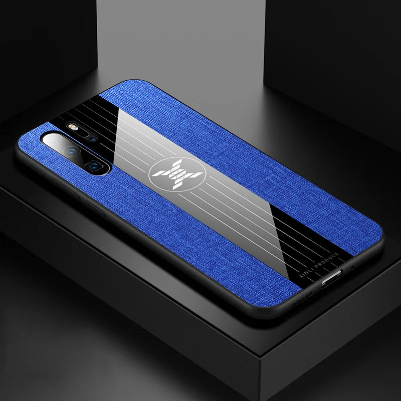 Blue no Ring Ikrsses для huawei P30 Pro Чехол простая скатерть текстура автомобильный держатель с магнитным креплением чехол для huawei P30 lite Nova 4e TPU рамка Крышка - Цвет: Blue no Ring