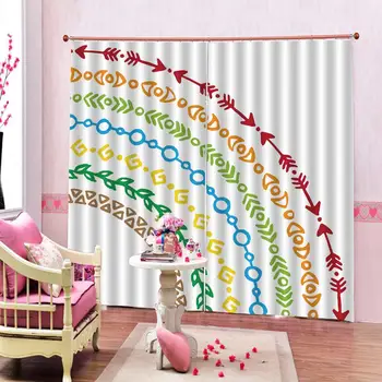 

High quality custom 3d curtain fabric color curtains modern simple curtain stereoscopic curtains
