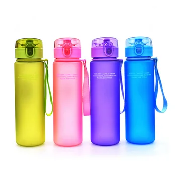 

400/560ML Student Cup Sports Water Bottle storage Home Kitchen Drinkware Kettle With Lid High Quality Tour Hiking Leak Proof
