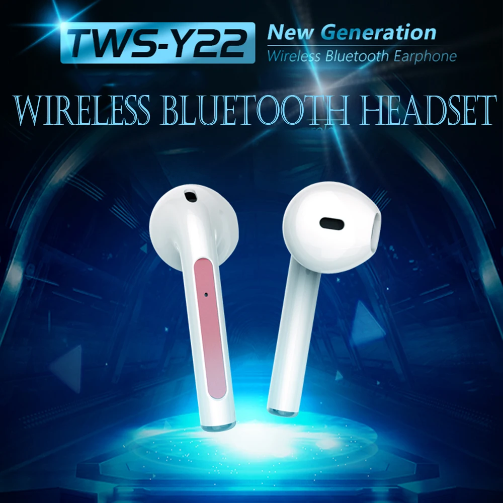 Беспроводная Bluetooth гарнитура 5,0 стерео наушники зарядное устройство коробка TWS Bluetooth стерео наушники Bluetooth гарнитура с зарядным устройством