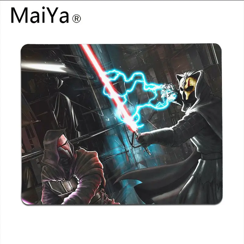 Lock Edge18x22cm Maiya Star Wars Рыцари Старая Республика офисные мыши геймер силиконовый коврик для мыши большой коврик для мыши клавиатуры коврик - Цвет: Lock Edge18x22cm
