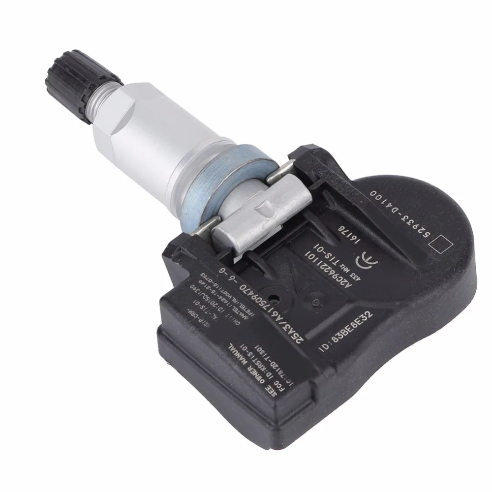 1 шт., датчик давления в автомобильных шинах TPMS 52933-D4100, подходит для HYUNDAI KIA Sportage Cadenza, датчик давления в шинах