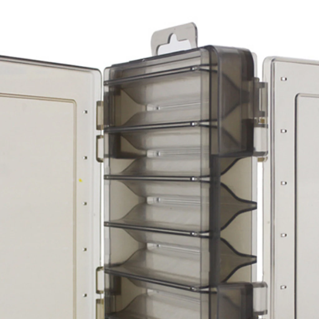 2 Sided Fishing Squid Jig Lure Storage Case PP Squid Jigs Hook Holder Organizer Fishing Tackle Boxes 2 Sided Fishing Squid Jig Lure Storage Case PP Squid Jigs Hook Holder Organizer Fishing Tackle Boxes