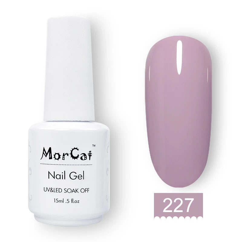 MorCat Гель-лак для ногтей шоколадного цвета УФ Гель-лак для ногтей телесный Гель-лак дизайн ногтей бежевый Гель-лак Vernis полуперманентный - Цвет: 227