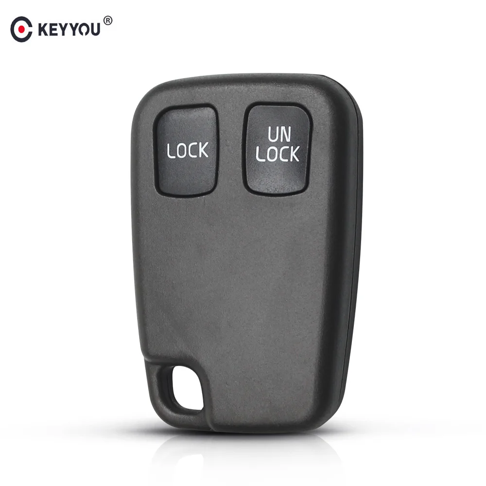 KEYYOU 30x для Volvo S60 S40 S70 S80 V40 V70 XC70 XC90 Чехол для автомобильного ключа 2 кнопки дистанционного управления чехол для ключа автомобиля брелок 2 кнопки