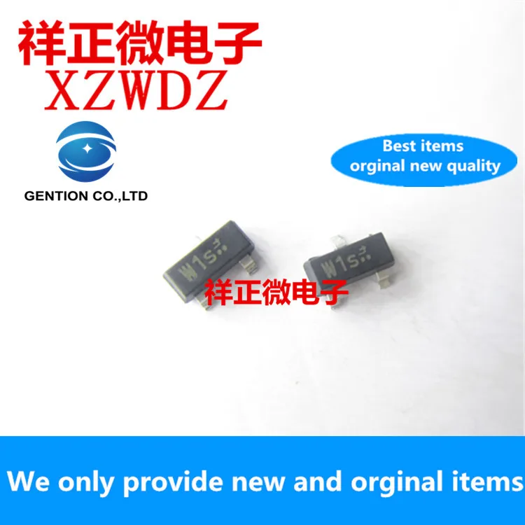 20pcs 100 orginal new BFT92 RF Transistor SOT23 PNP 5GHZ Silkscreen W1